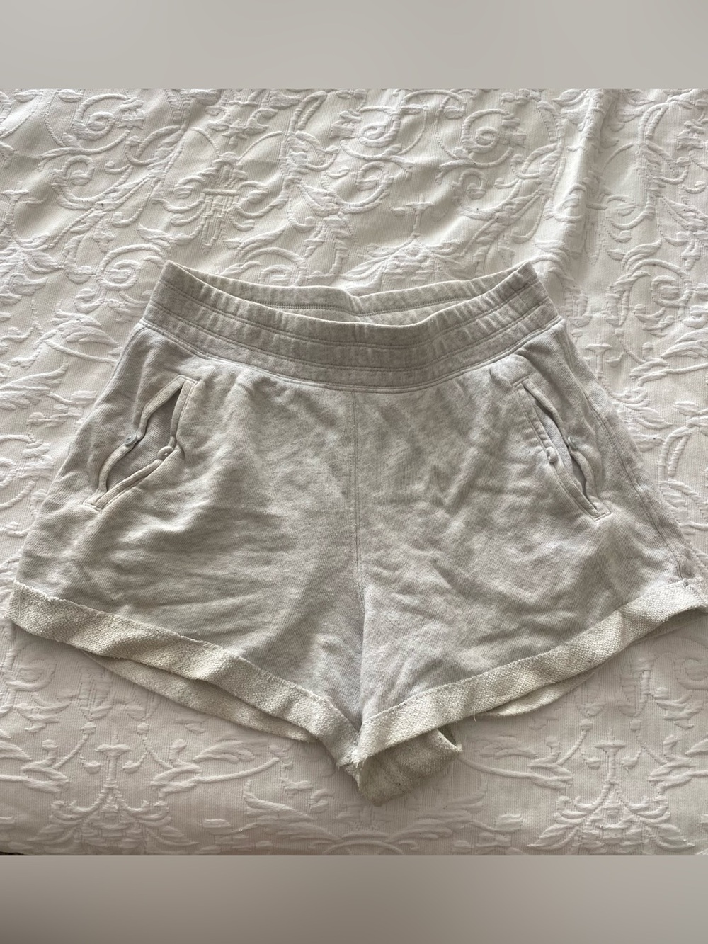 Aerie gray sweat shorts